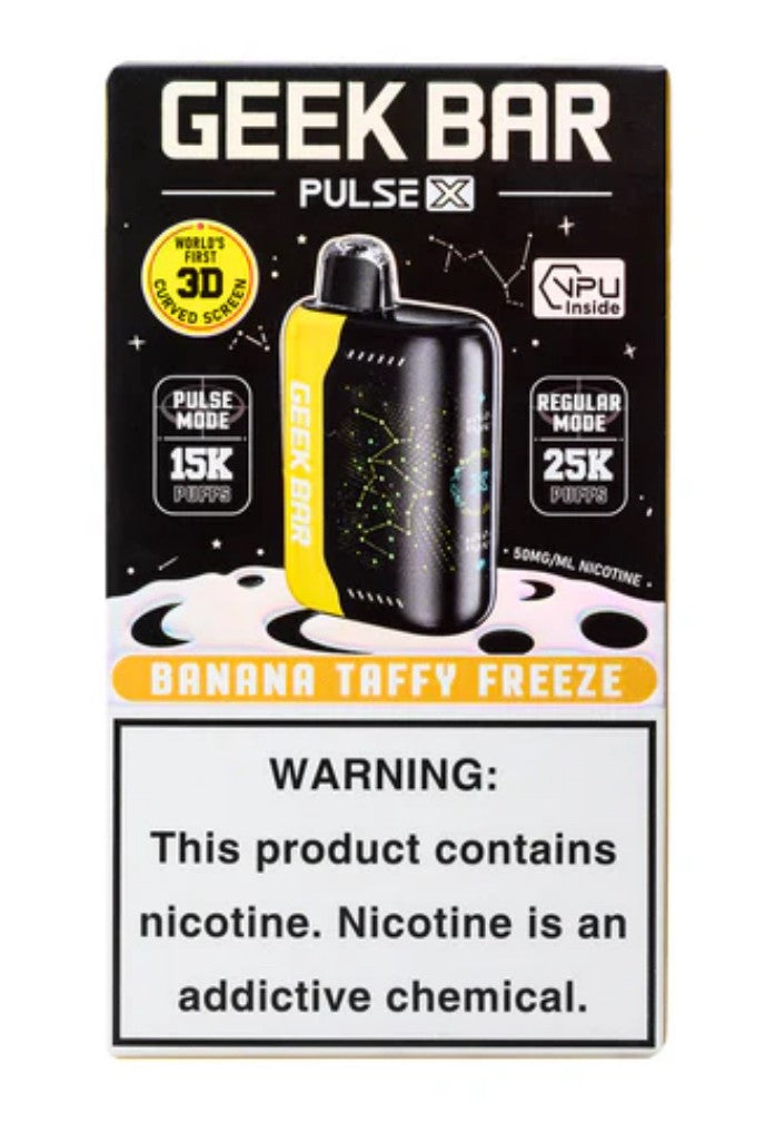 Geek Bar Pulse: Banana Taffy Freeze