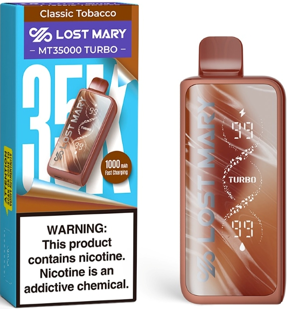 Lost Mary: MT35000 Turbo-Classic Tobacco