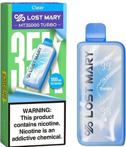Lost Mary: MT35000 Turbo- Clear