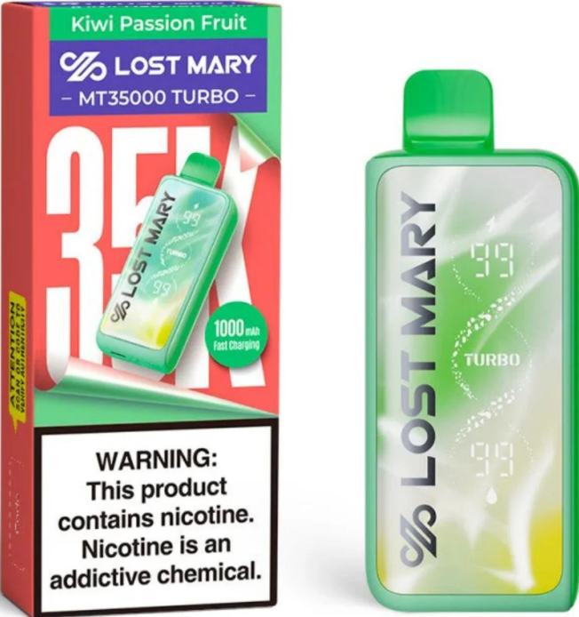 Lost Mary: MT35000 Turbo- Kiwi Passion Fruit