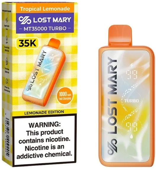 Lost Mary: MT35000 Turbo-Tropical Lemonade