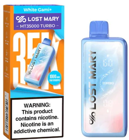 Lost Mary: MT35000 Turbo- White Gami