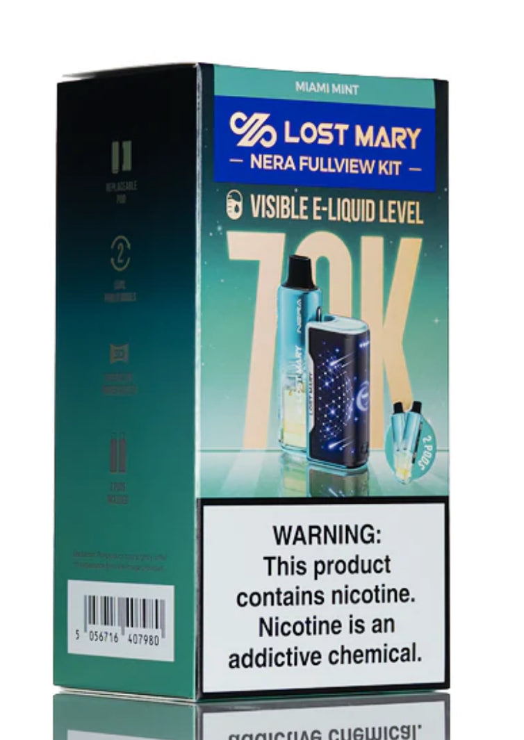Lost Mary Nera Full View Kit: Miami Mint