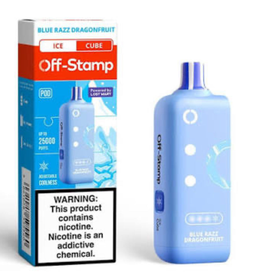 Off Stamp Cube Pod: Blue Razz Dragon Fruit