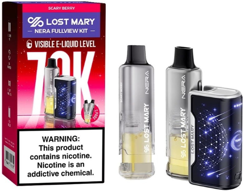 Lost Mary Nera Full View Kit: Scary Berry