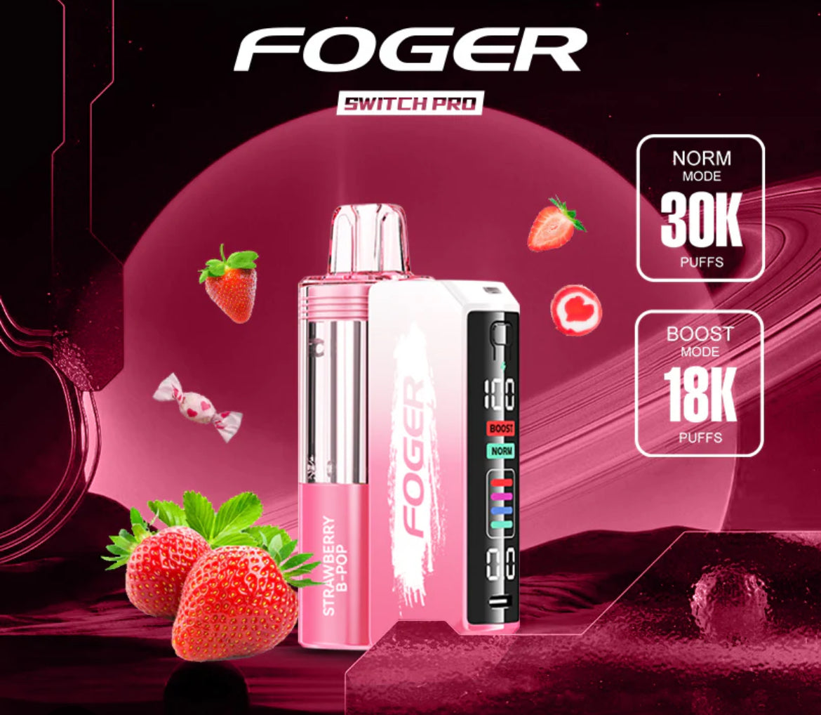 Foger Kit: Strawberry B-Pop